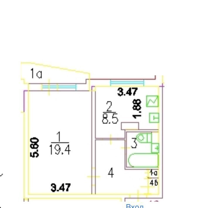 квартира г Москва метро Улица Скобелевская б-р Адмирала Ушакова 5 фото 26