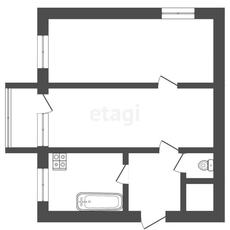 квартира г Нижний Тагил р-н Тагилстроевский ул Кутузова 10 фото 29