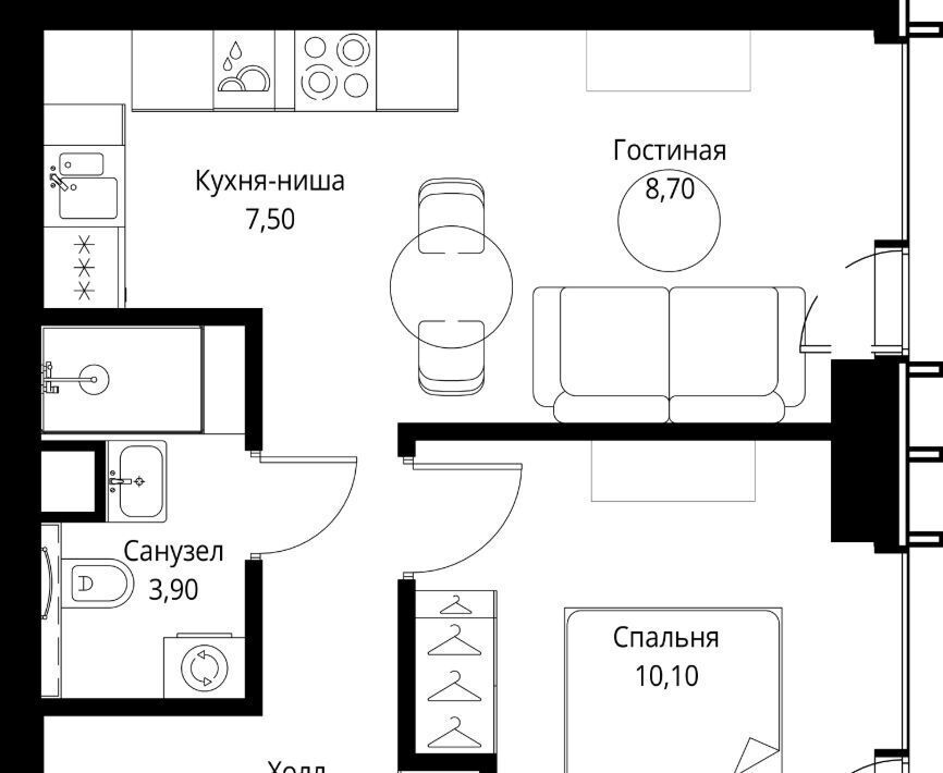 квартира г Москва Давыдково ул Верейская 29с/35 муниципальный округ Можайский фото 1