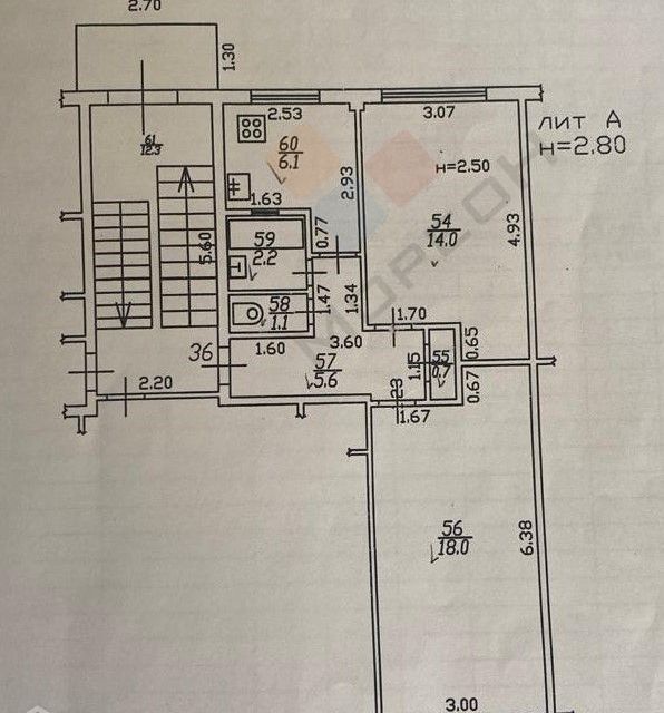 квартира г Краснодар р-н Прикубанский ул им. Карякина 10 муниципальное образование Краснодар фото 6