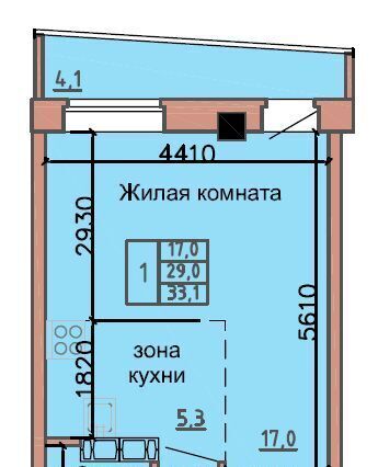 квартира г Абакан ул Ленинского Комсомола 24/2 фото 1