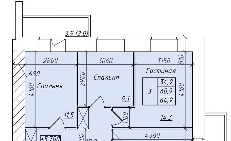 квартира г Вологда Нижний посад фото 1