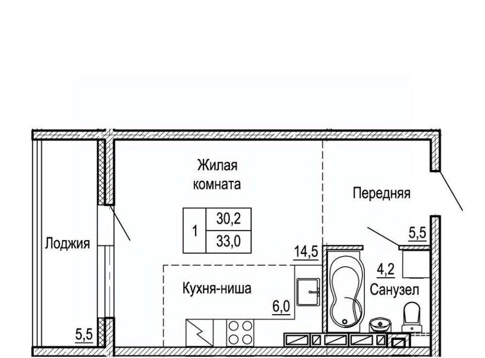 квартира г Владивосток р-н Ленинский ул Ладыгина фото 1