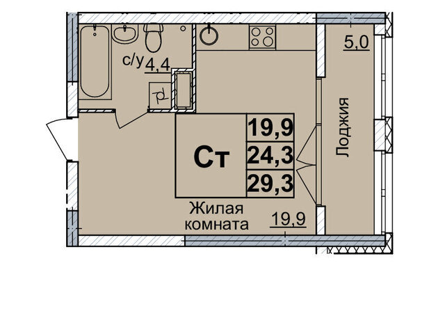 Горьковская ЖК «Горизонты Нижнего» фото