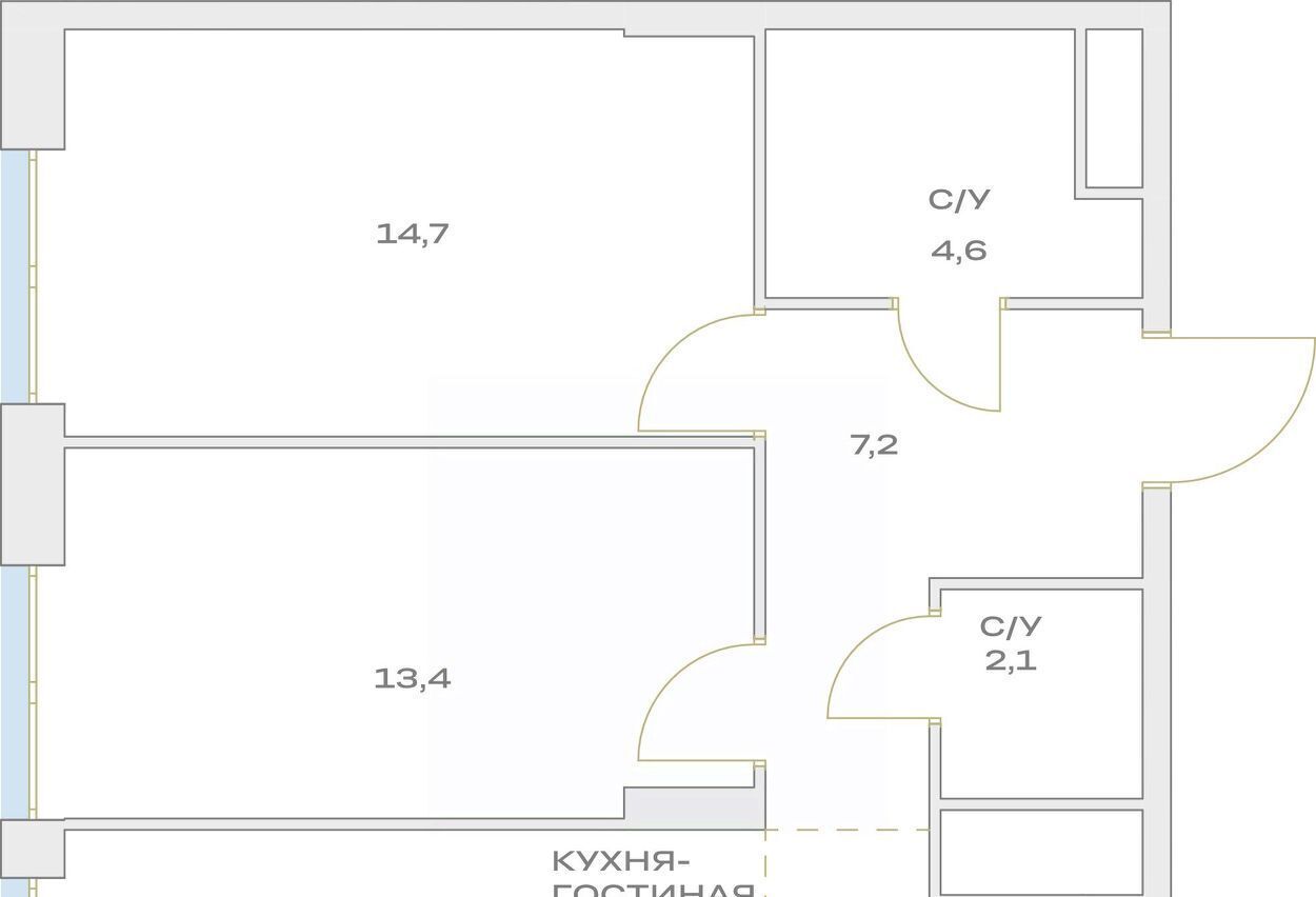 квартира г Москва п Филимонковское п Марьино ЖК «Детали» Филатов Луг фото 3