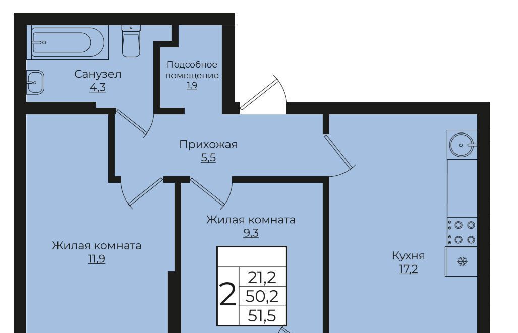 квартира г Краснодар р-н Прикубанский ЖК «Европа-Сити» 1 Европа Клубный Квартал 6 жилой комплекс фото 1