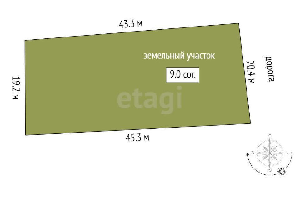 земля г Якутск городской округ Якутск, улица Мелиораторов, уч 21/1 фото 8