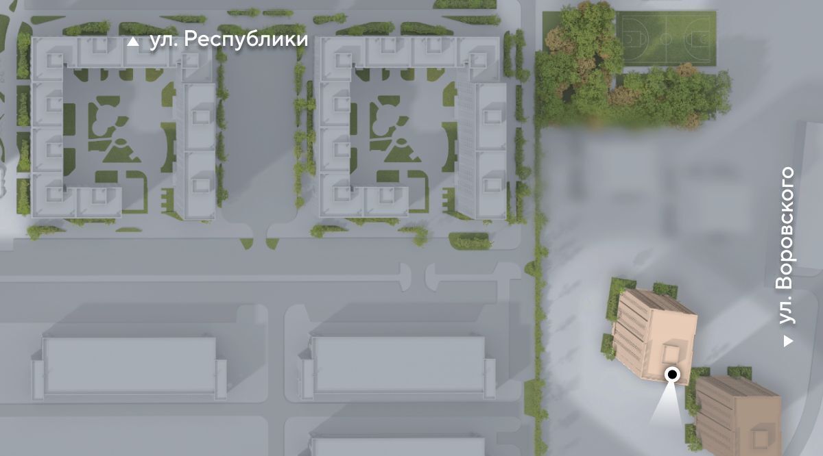 квартира г Тюмень р-н Ленинский ул Республики 204к/17 фото 1