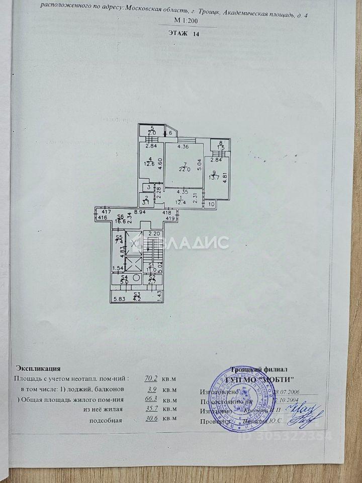 квартира городской округ Истра д Троица 4, Академическая площадь фото 30