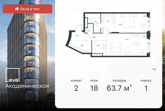 метро Академическая ул Профсоюзная 2/22 муниципальный округ Академический фото