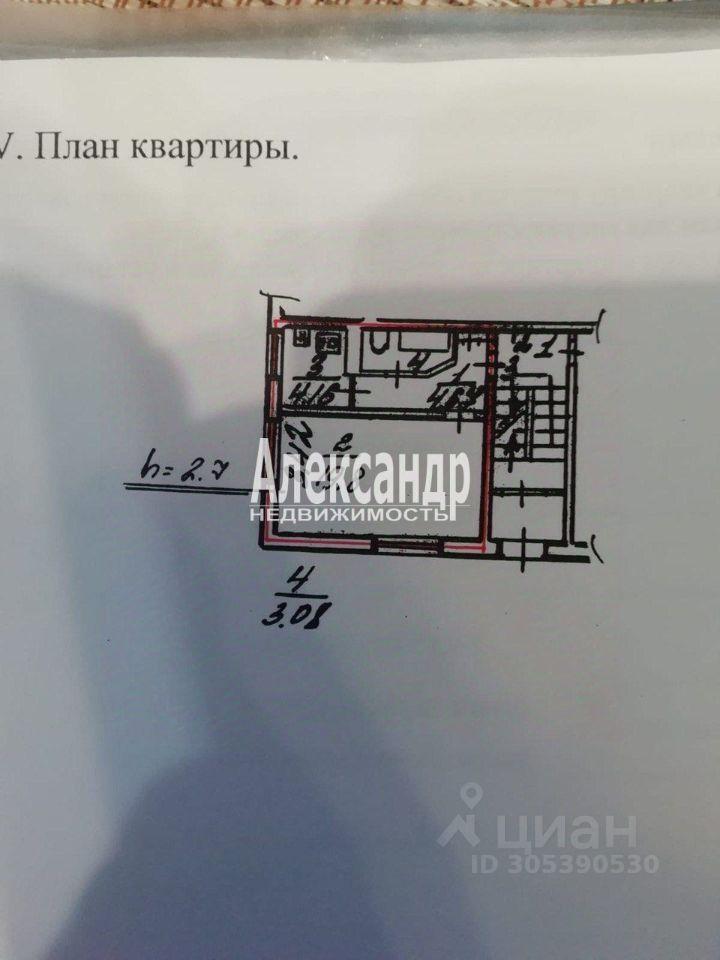 квартира р-н Всеволожский д Колбино Санкт-Петербург, Колпинский район, Красная улица, 6 фото 3