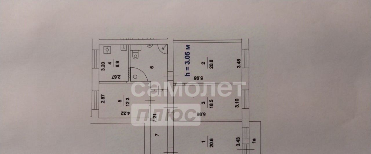 квартира г Москва метро Варшавская ш Варшавское 72к/2 муниципальный округ Нагорный фото 2