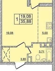 квартира р-н Анапский г Анапа ул Адмирала Пустошкина 12к/3 фото 1