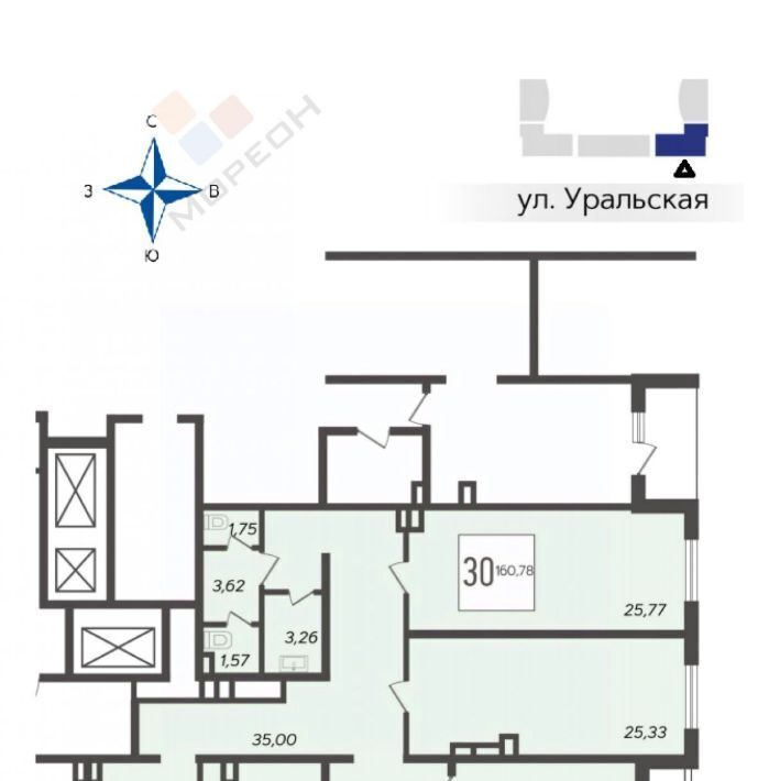 свободного назначения г Краснодар р-н Карасунский ул Уральская 87/7 фото 2