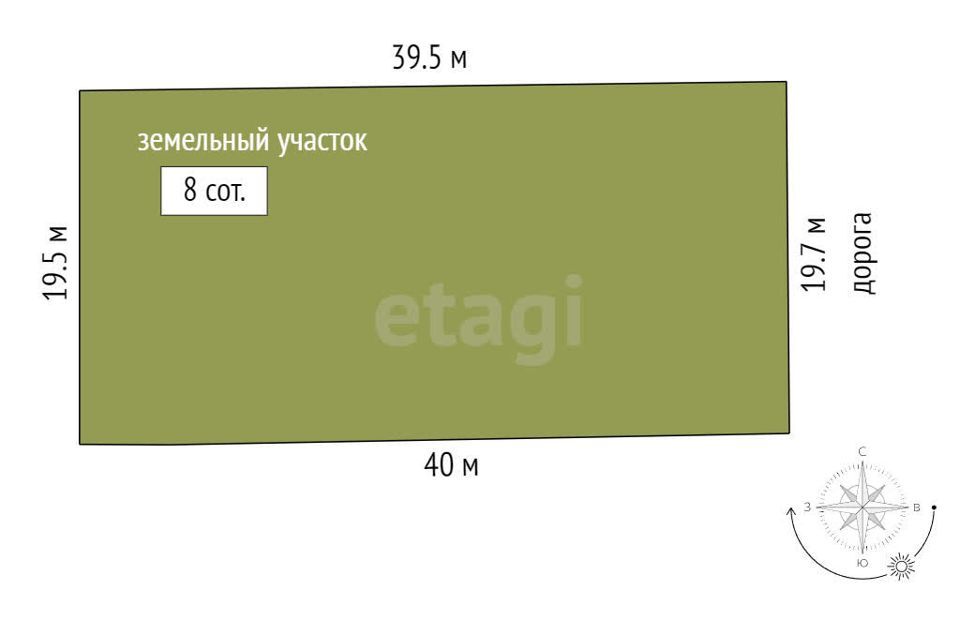 земля р-н Тюменский с Кулига микрорайон Кулига-2 фото 8