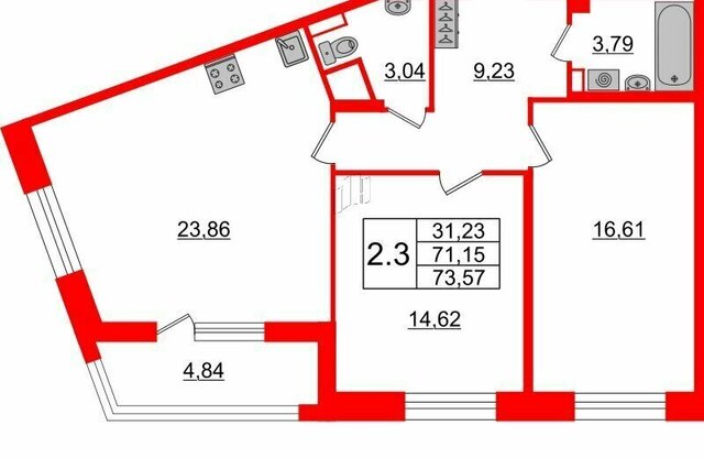 метро Приморская ул Уральская 23 округ Остров Декабристов фото