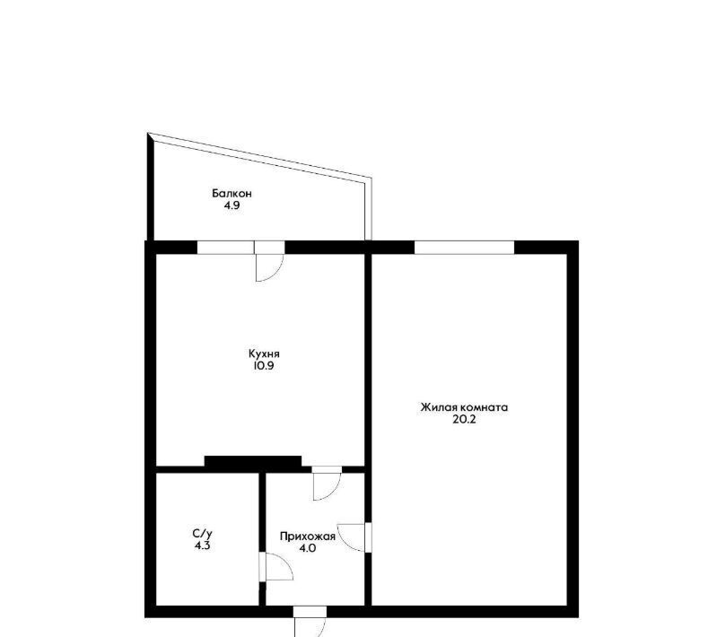 квартира г Краснодар р-н Прикубанский ул им. Академика Лукьяненко П.П. 24 фото 10