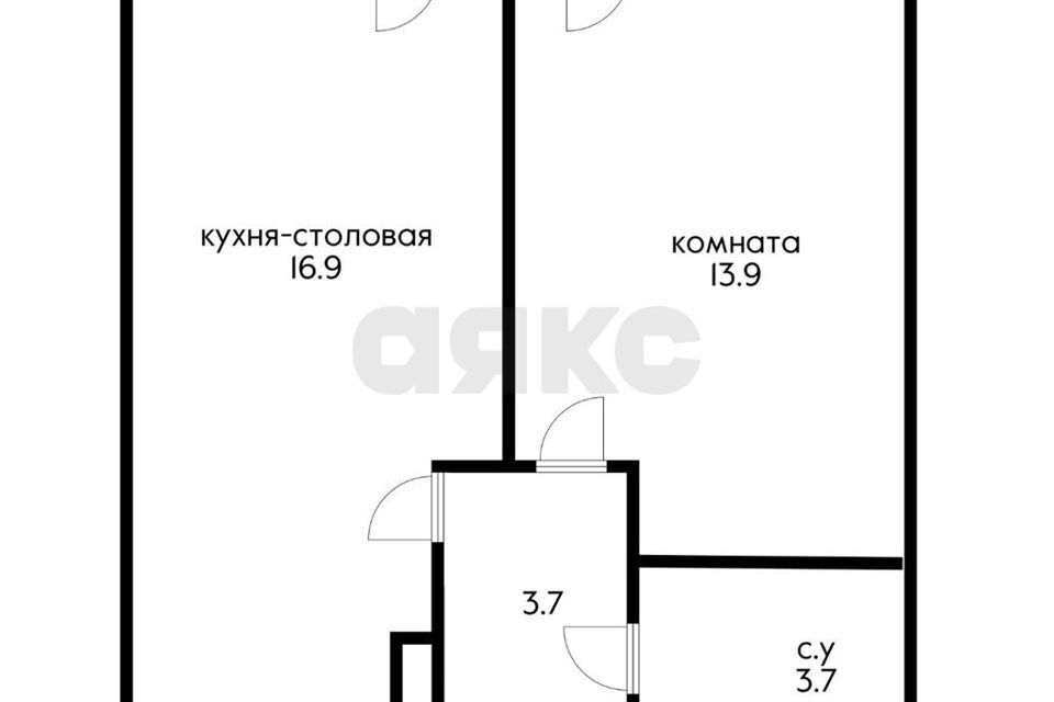 квартира г Краснодар р-н Прикубанский ул Ярославская 115 городской округ Краснодар фото 7