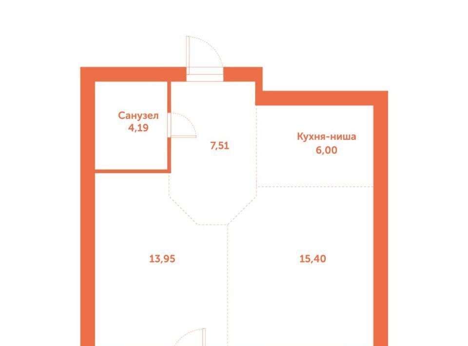 квартира рп Кольцово микрорайон Спектр Золотая Нива фото 1