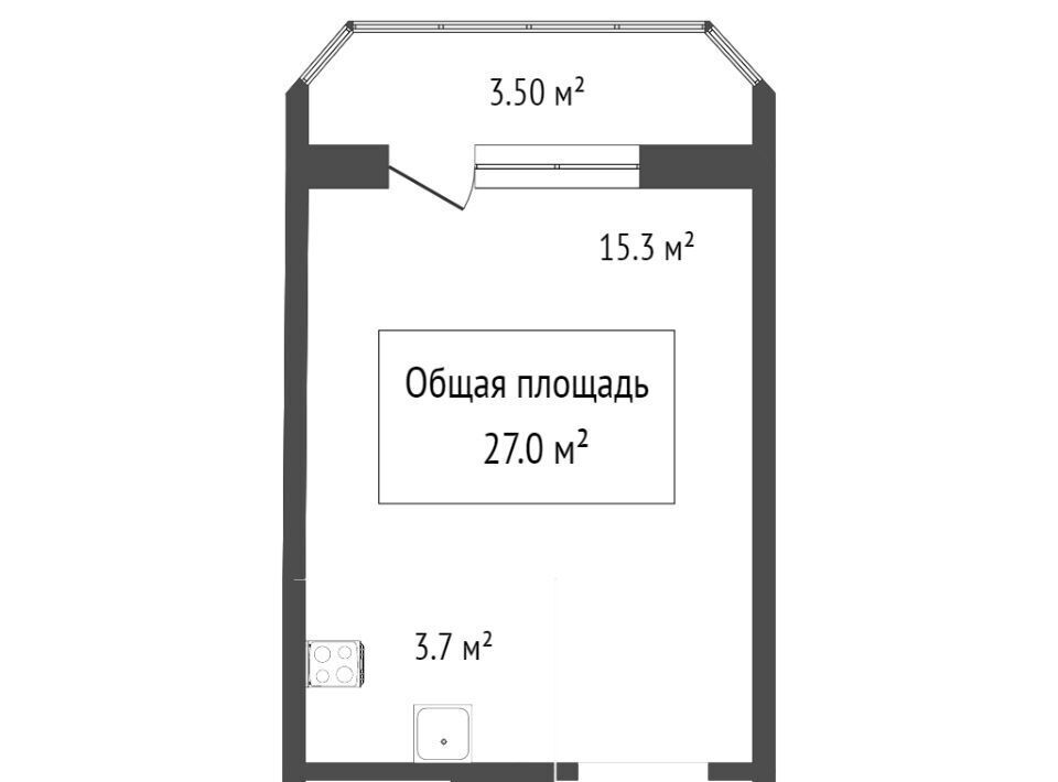 квартира г Новосибирск Речной вокзал ул Березовая 19 фото 9