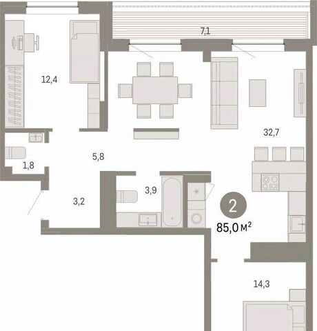 р-н Калининский ул Молодогвардейцев 5к/1 фото