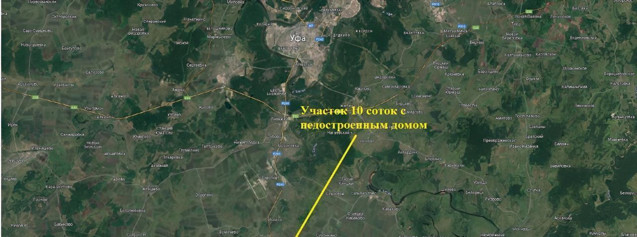 дом р-н Уфимский снт Нефтяник-7 сельсовет, 154, Булгаковский фото 3