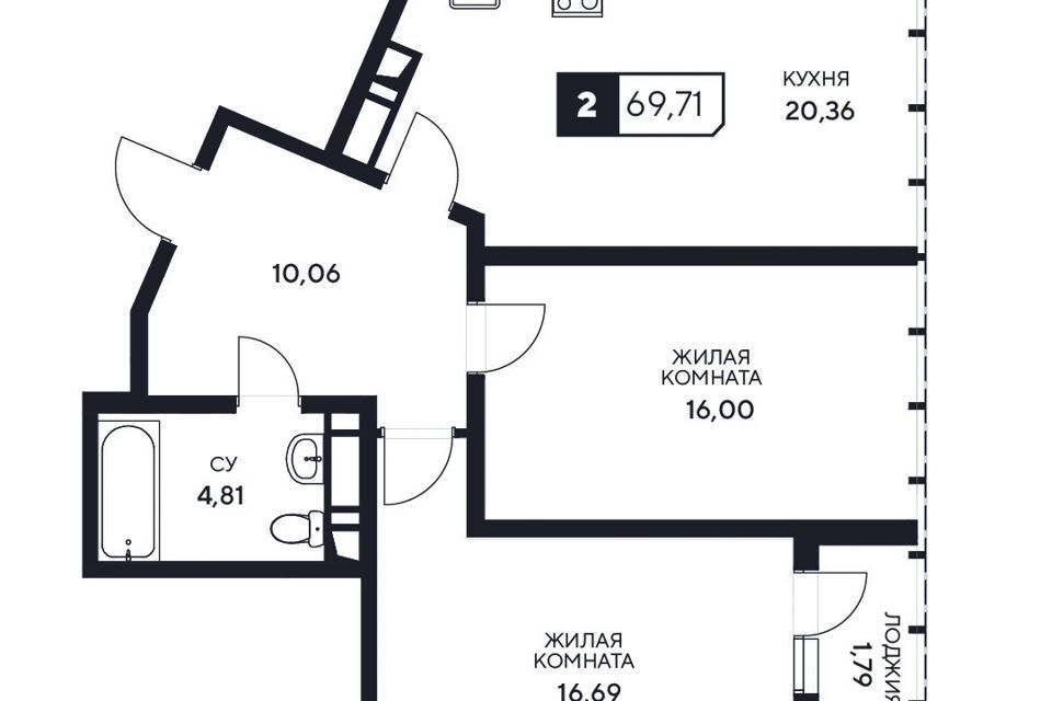 квартира р-н Анапский г Анапа муниципальное образование Анапа, жилой комплекс Центральный фото 1