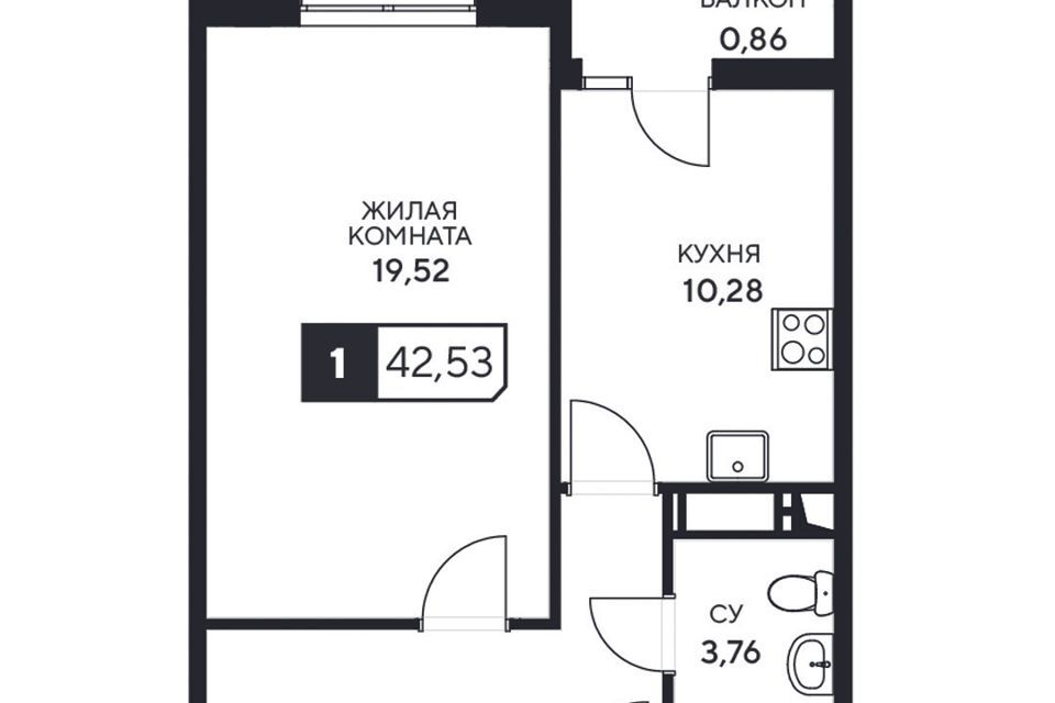 квартира р-н Анапский г Анапа муниципальное образование Анапа, жилой комплекс Центральный фото 1