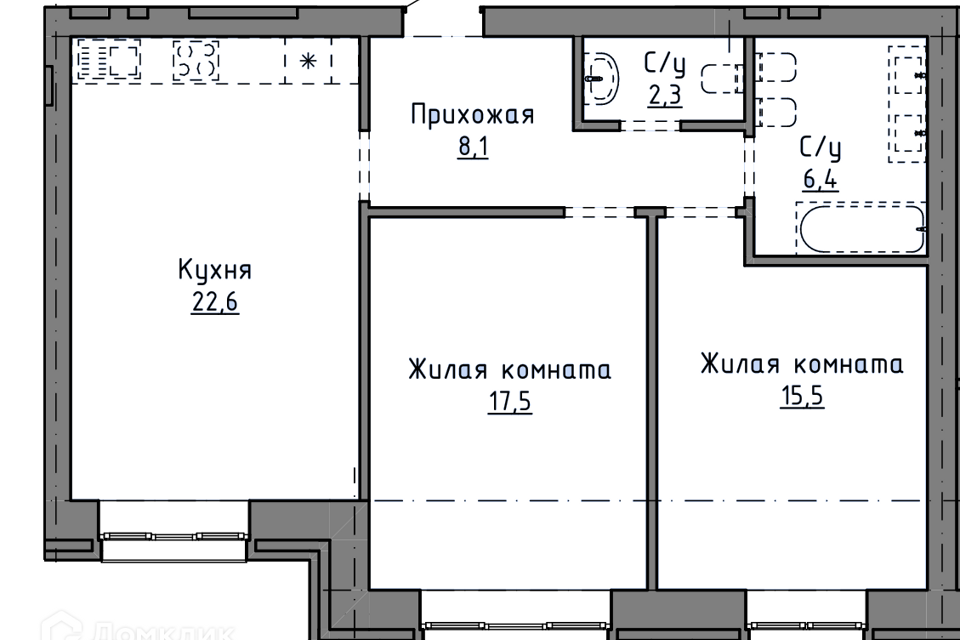 квартира г Барнаул городской округ Барнаул, Центр г. Барнаула фото 1