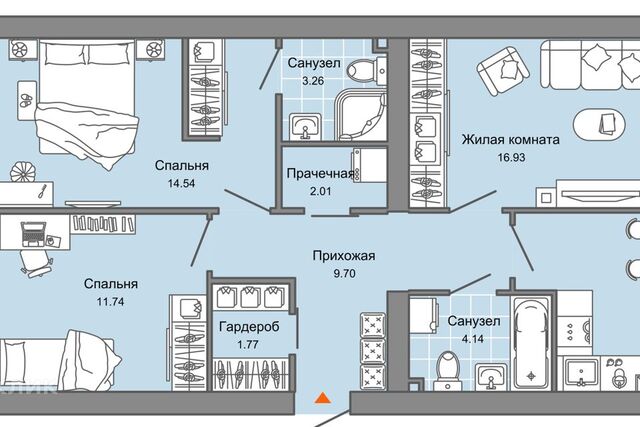 г Киров р-н Ленинский ул Дмитрия Козулева 2к/1 муниципальное образование Киров фото