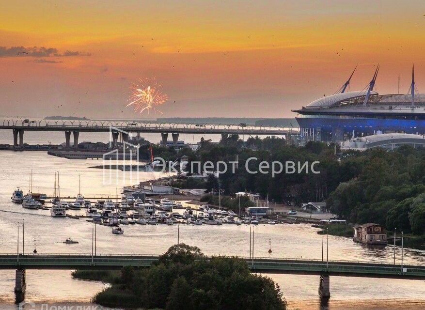 квартира г Санкт-Петербург ул Ждановская 45 ЖК «Леонтьевский мыс» Петроградский фото 5