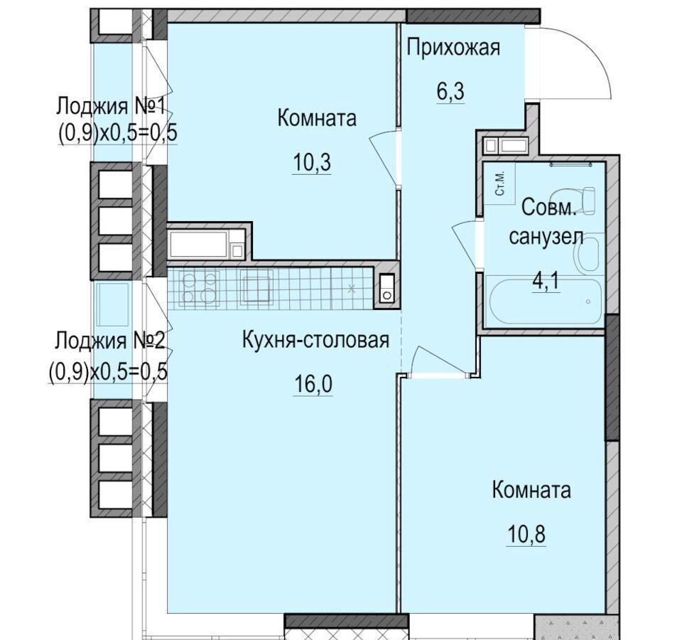 квартира г Казань р-н Приволжский ул Рауиса Гареева Жилой дом фото 1