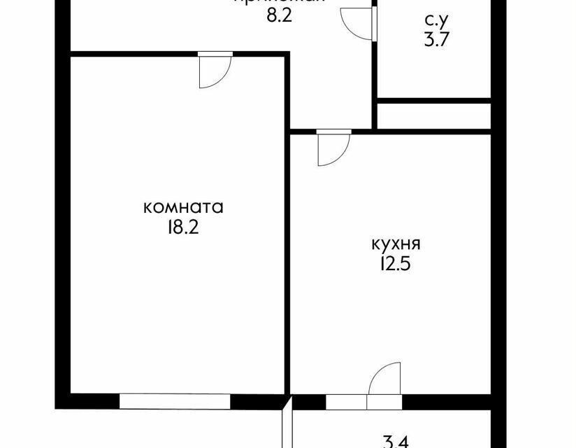 квартира г Краснодар р-н Западный ул Гаражная 87к/1 муниципальное образование Краснодар фото 4