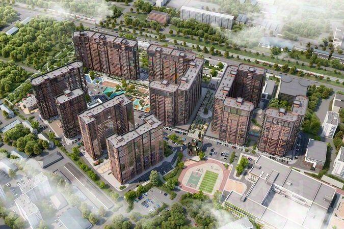 квартира г Краснодар р-н Карасунский ул Новороссийская 102/7 ЖК «Рекорд» с 2 фото 16
