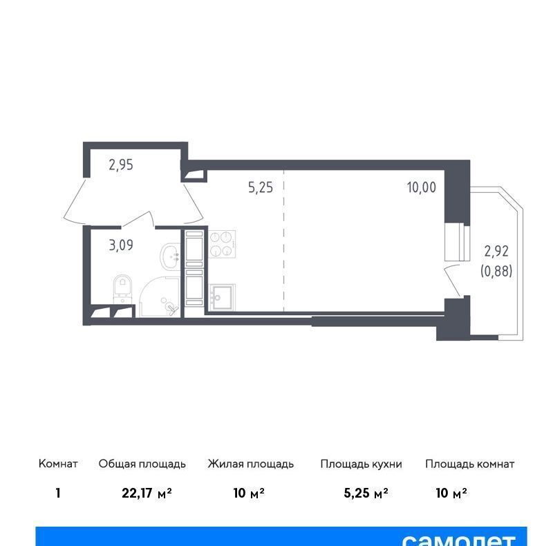 квартира г Санкт-Петербург метро Рыбацкое ЖК Живи в Рыбацком 5 Санкт-Петербург, Рыбацкое, муниципальный округ Рыбацкое, жилой комплекс Живи в Рыбацком фото 1