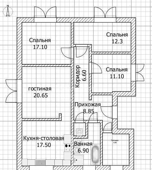 дом р-н Пензенский п Мичуринский ул 8 Марта 27 сельсовет, Пенза фото 12