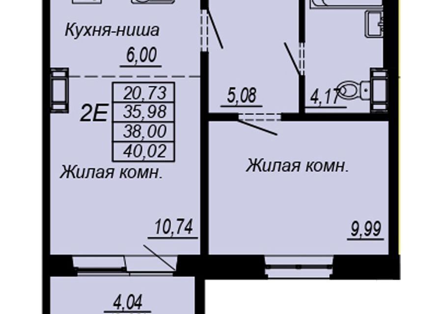 квартира г Хабаровск р-н Индустриальный микрорайон Южный, городской округ Хабаровск фото 1