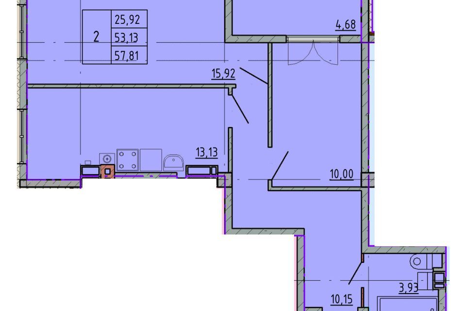 квартира г Шахты ул Калинина 10 городской округ Шахты фото 1