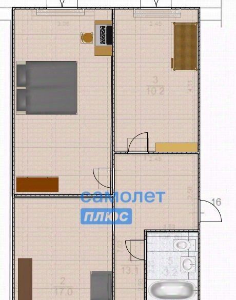 квартира г Белокуриха ул Академика Мясникова 23 фото 2
