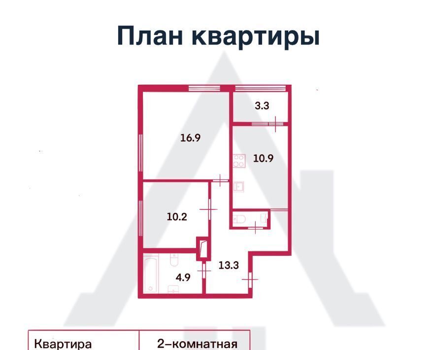 квартира г Санкт-Петербург метро Ломоносовская ул Крыленко 1с/2 1к фото 2