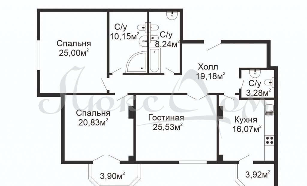 квартира г Москва метро Университет пр-кт Ломоносовский 25к/5 фото 2