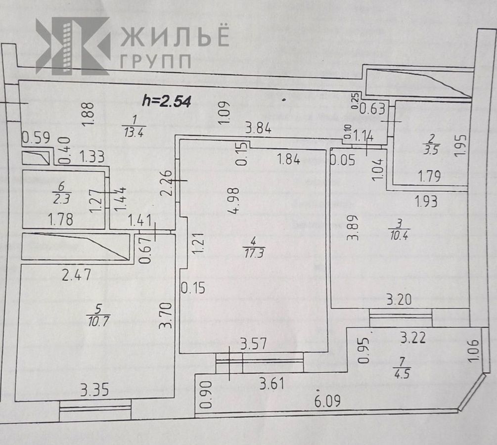 квартира г Казань р-н Кировский ул Нижняя 8 ЖК Юдино фото 24