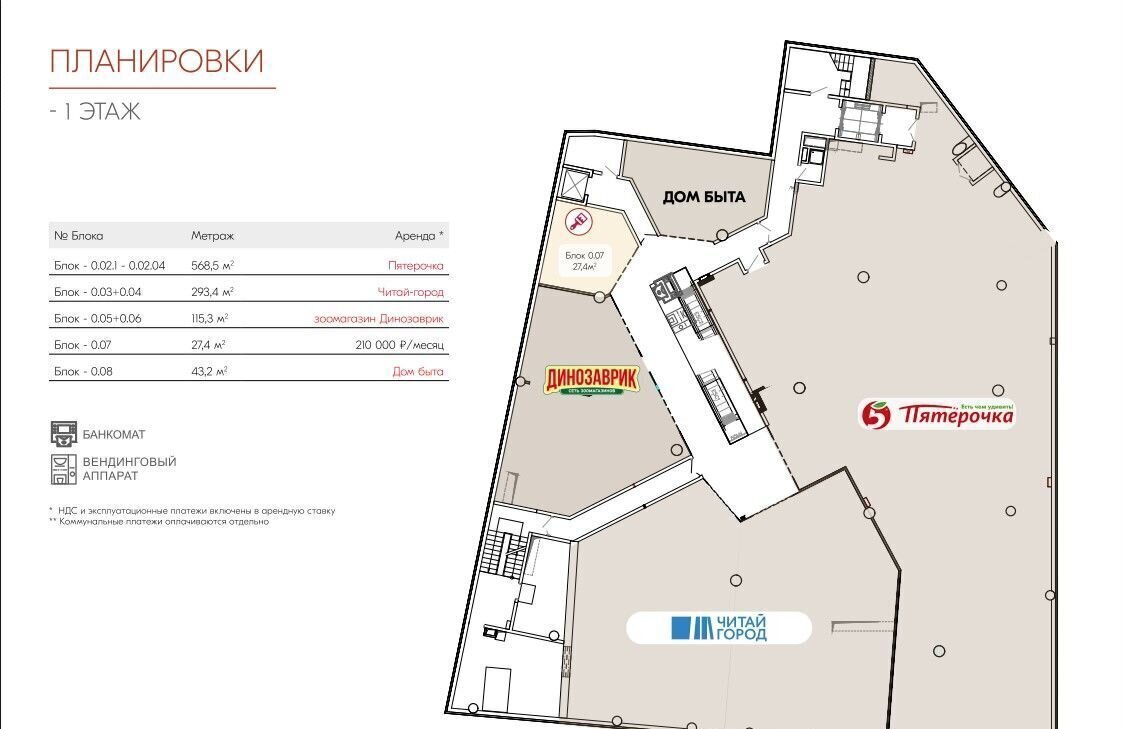 торговое помещение г Москва метро Электрозаводская ул Большая Семёновская 20 фото 3