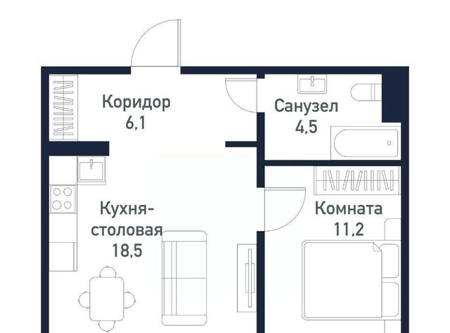 Кременкульское с/пос, Парковый Премиум жилой комплекс фото