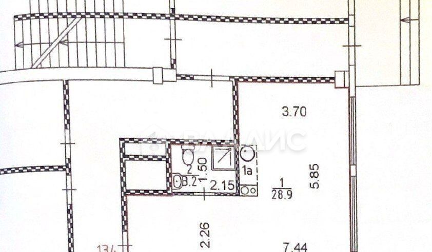 квартира г Москва ЮЗАО Зюзино ул Херсонская 41а фото 6