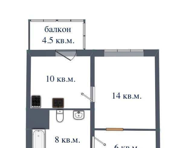 квартира г Москва метро Медведково ул Молодцова 15к/2 фото 8