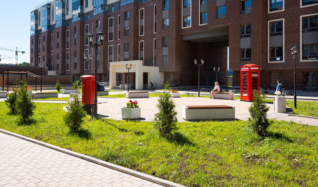 квартира г Санкт-Петербург метро Автово ш Петергофское 84к/19 ЖК «Английская миля» округ Сосновая Поляна фото 9