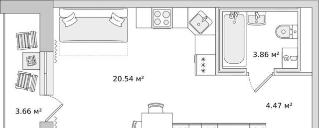 квартира дом 5к/3 Девяткино фото