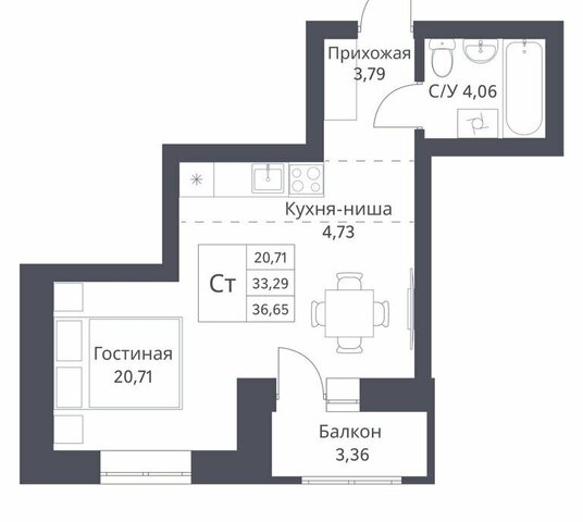 р-н Калининский Заельцовская ул Игарская 40/2 Кулацкий фото