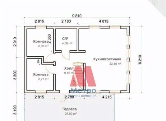 дом р-н Ярославский д Кузнечиха Кузнечихинское с/пос, Кузнечихинский сельский округ фото 3